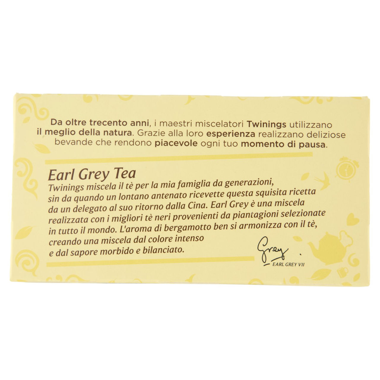 Twinings Earl Grey Tè Nero al sapore di Bergamotto 20 filtri The 40 g