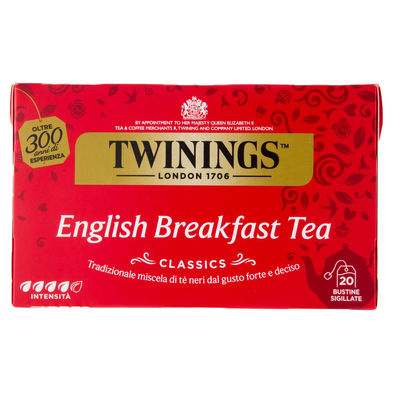 Twinings English Breakfast Tea Tè Nero 20 filtri The 40 g