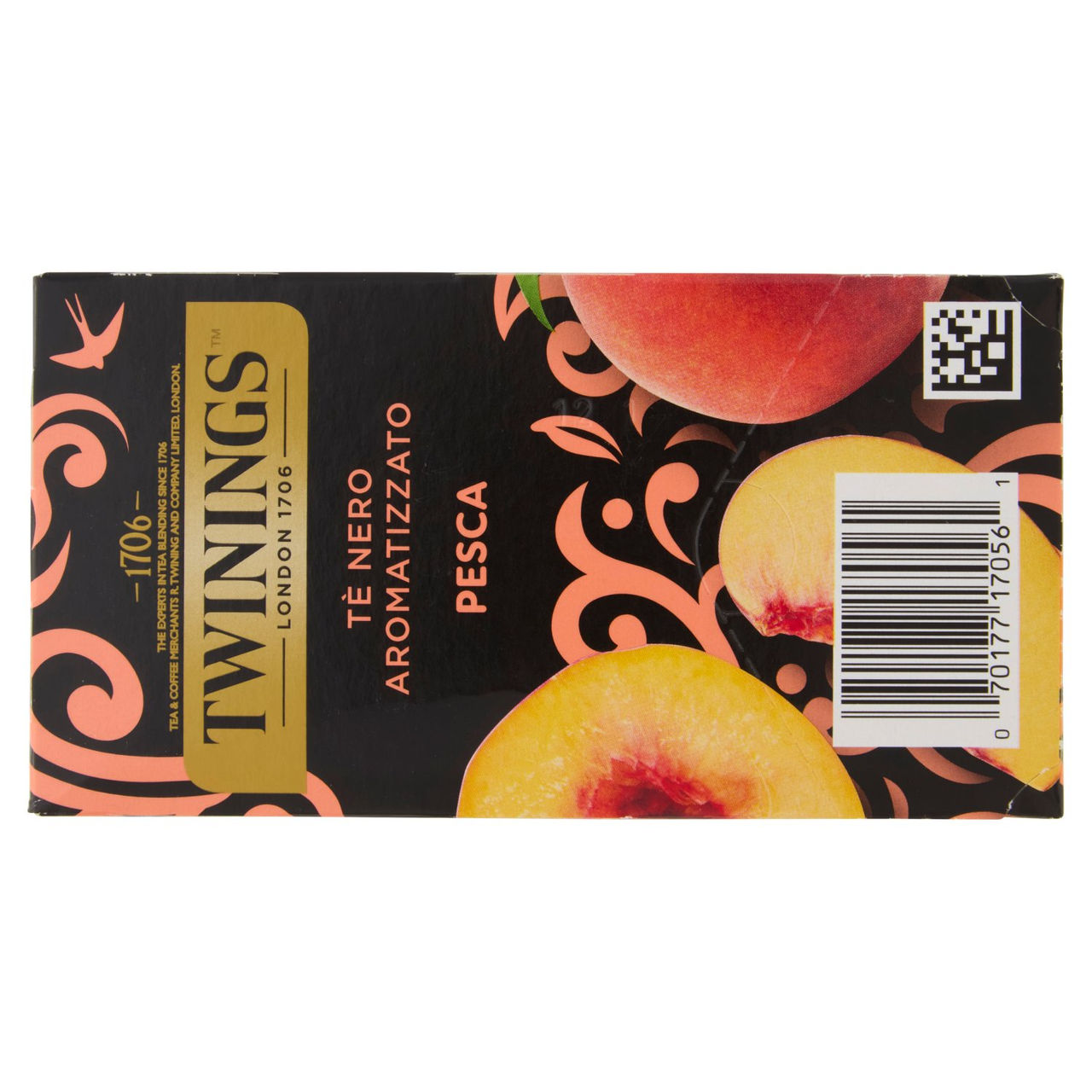 Twinings Pesca Tè Nero aromatizzato 20 filtri The 40 g