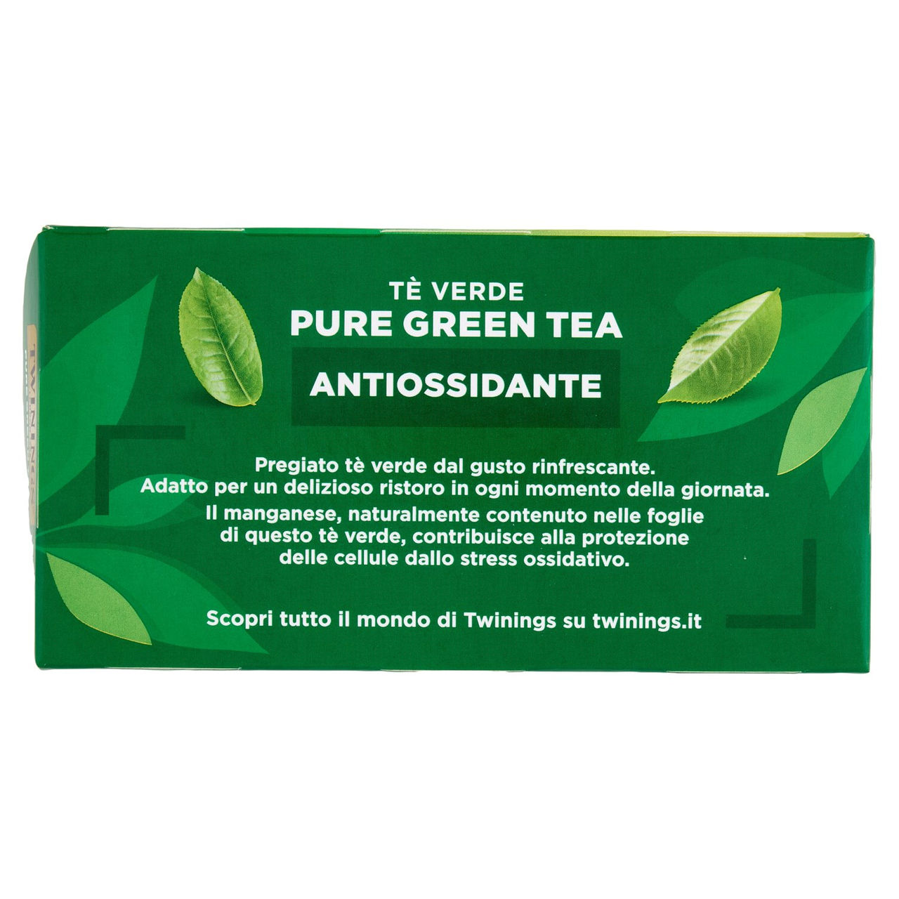 Twinings Pure Green Tea Tè Verde Antiossidante 20 filtri The 40 g