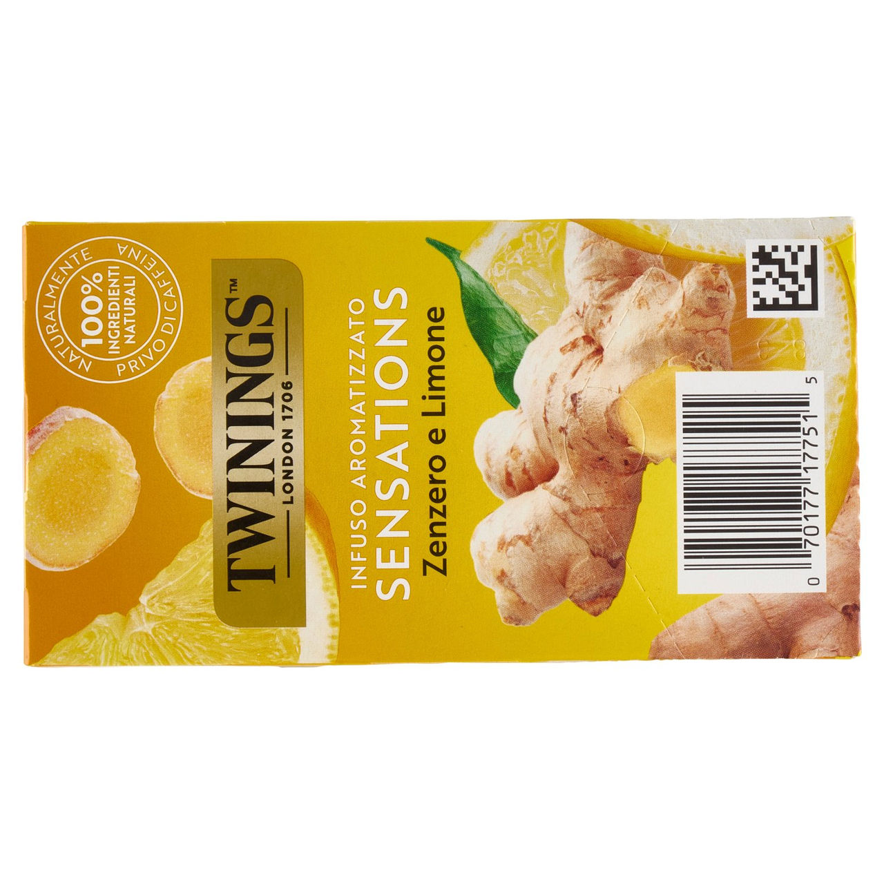 Twinings Zenzero e Limone Infuso Sensations 20 filtri 30 g