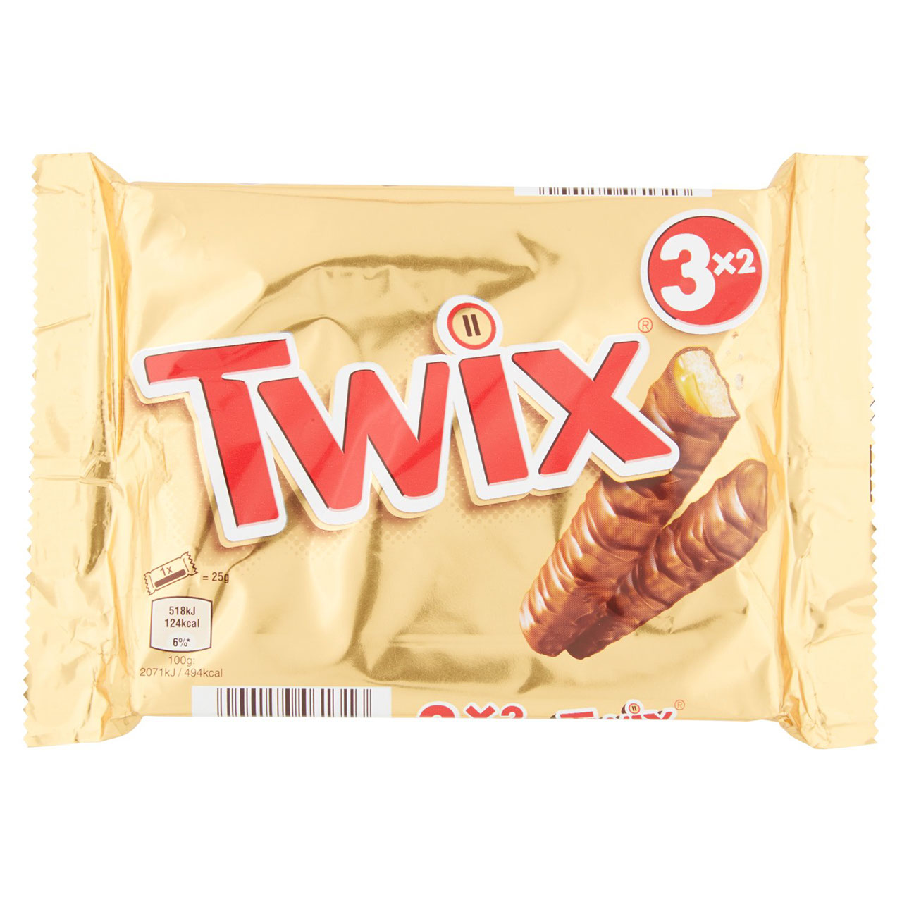 Twix 3 x (2 x 25 g) in vendita online
