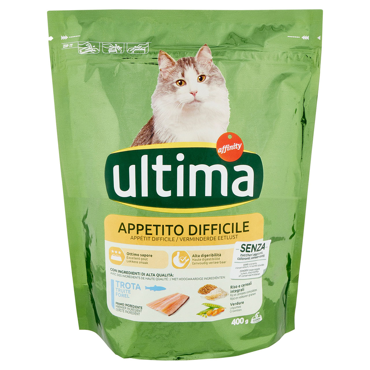 Ultima Cat Appetito Difficile Trota 400 g