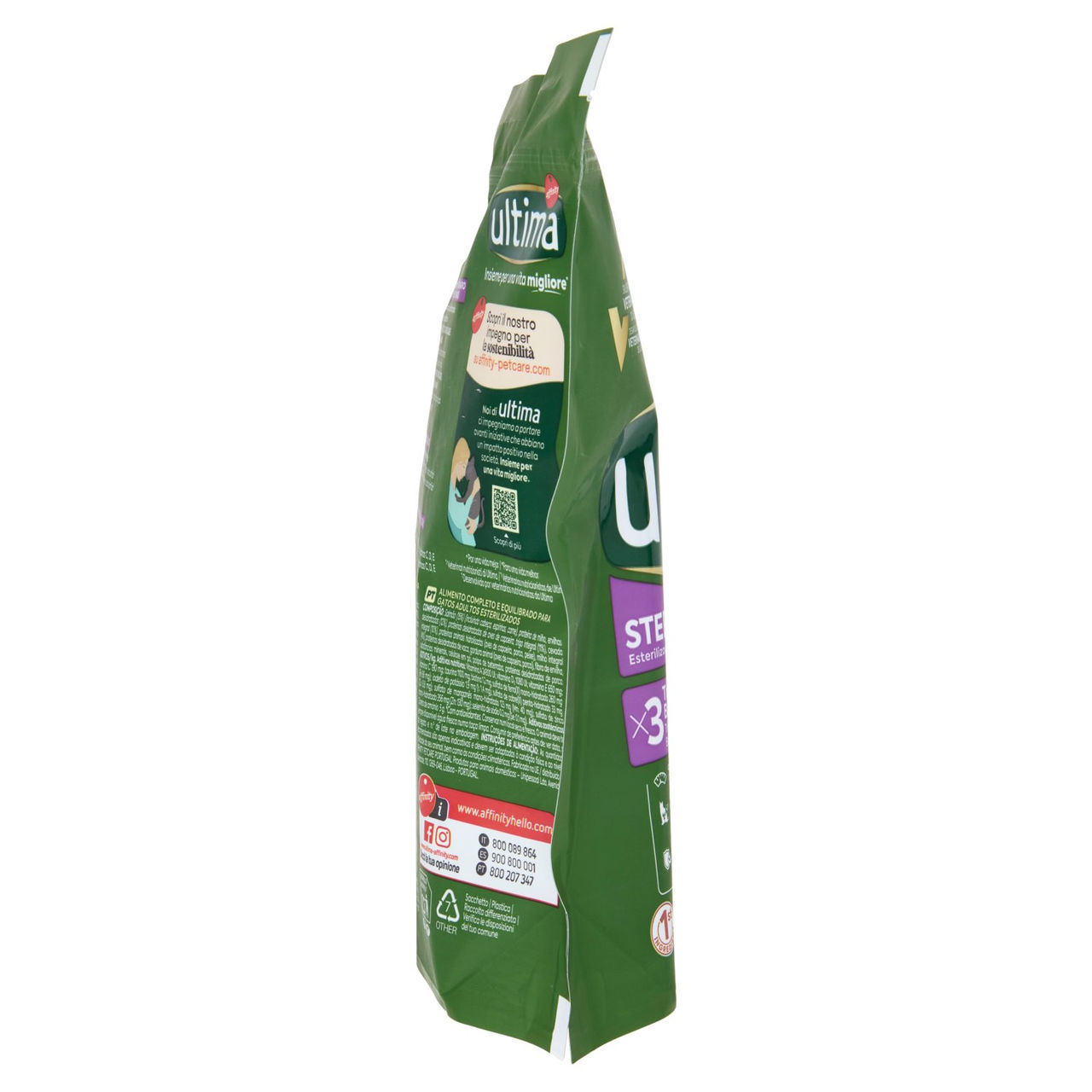 ultima Cat Sterilizzati Adulto 1-10 Anni con Salmone 440 g