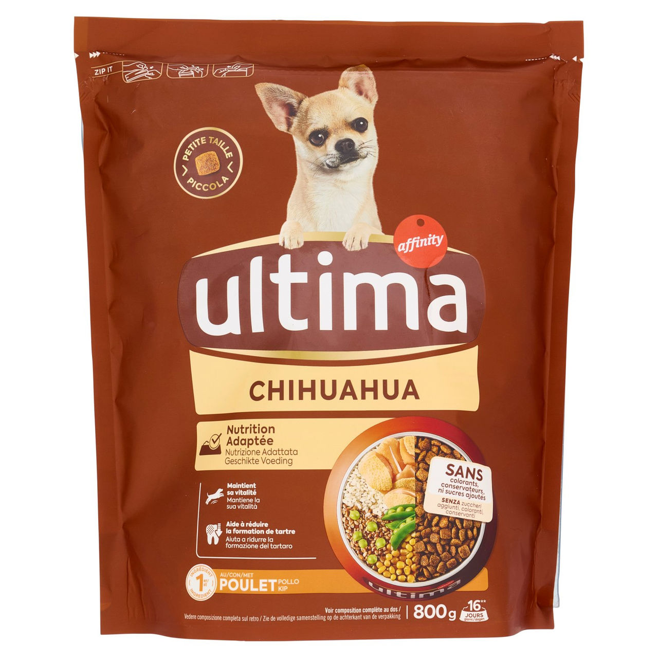 ultima Dog Chihuahua con Pollo 800 g
