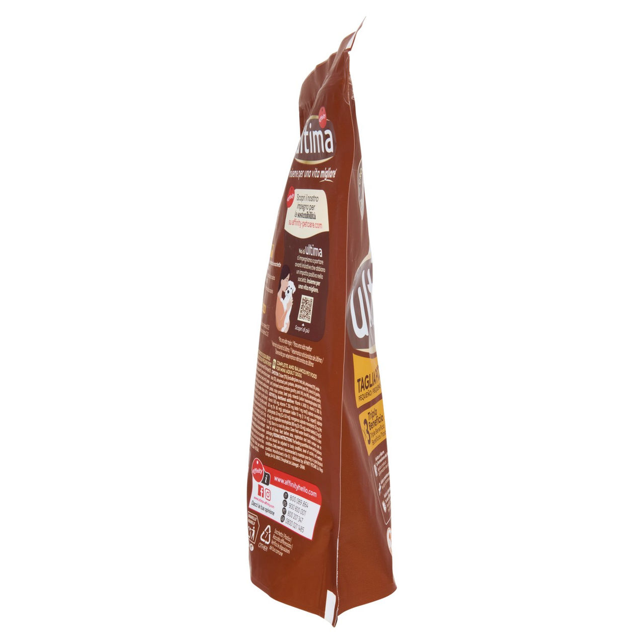 Ultima Dog Mini 1-10 kg Adult 1-8 Anni Pollo 800 g