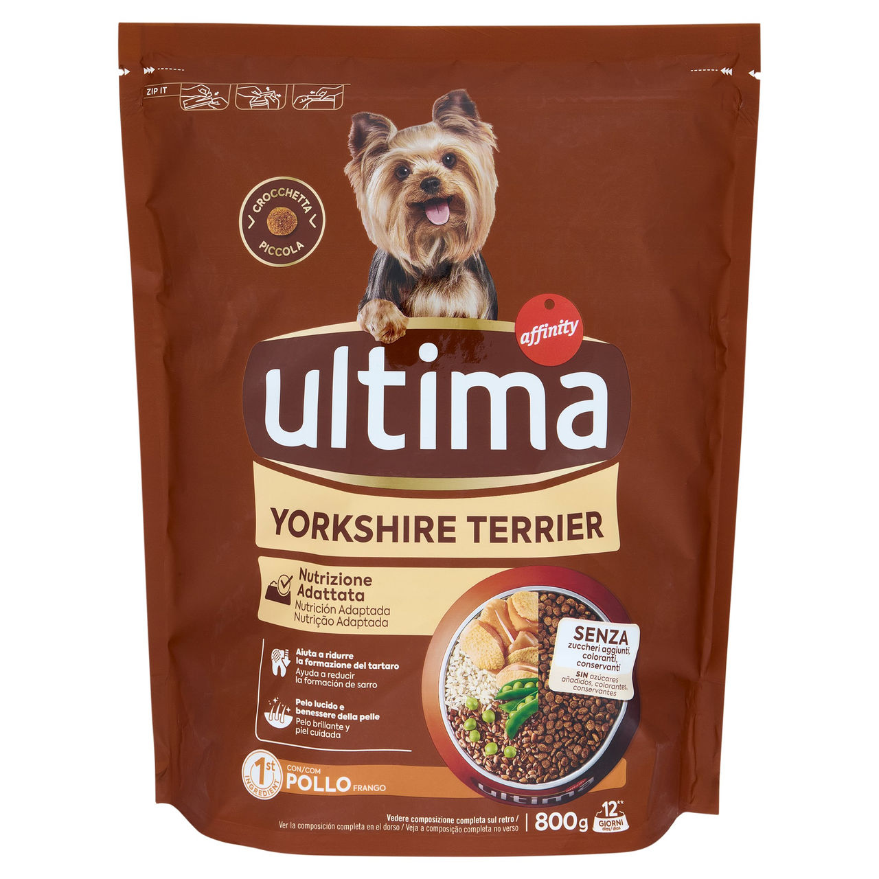 Ultima Yorkshire Terrier Pollo 800 g
