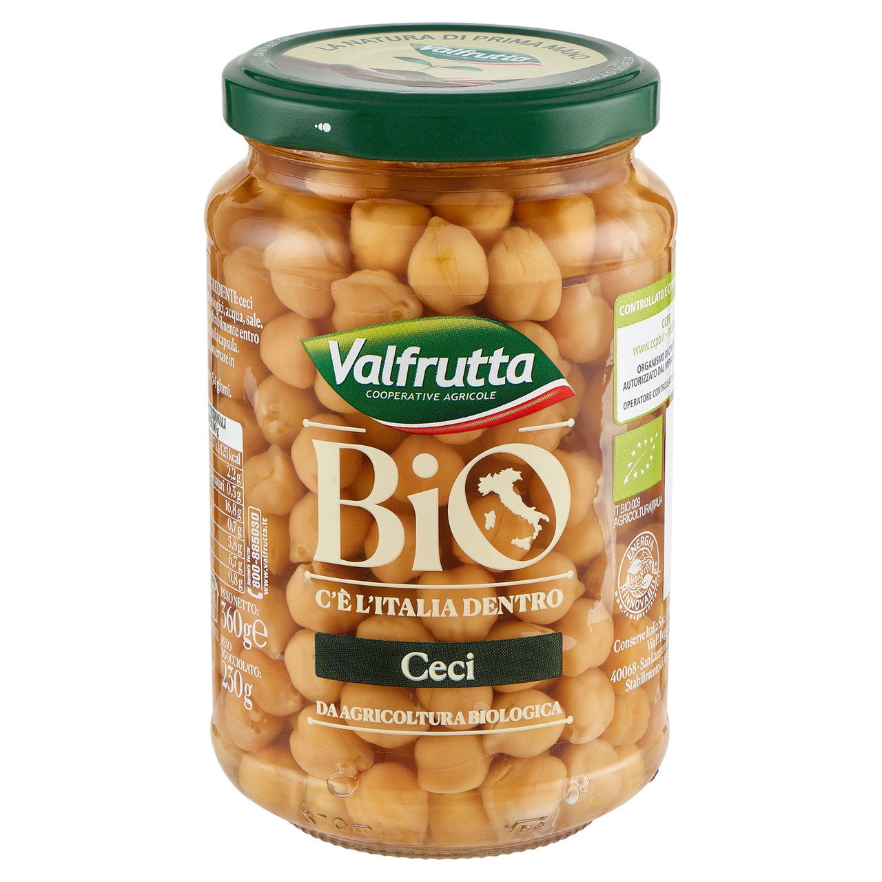 Valfrutta Bio Ceci 360 g