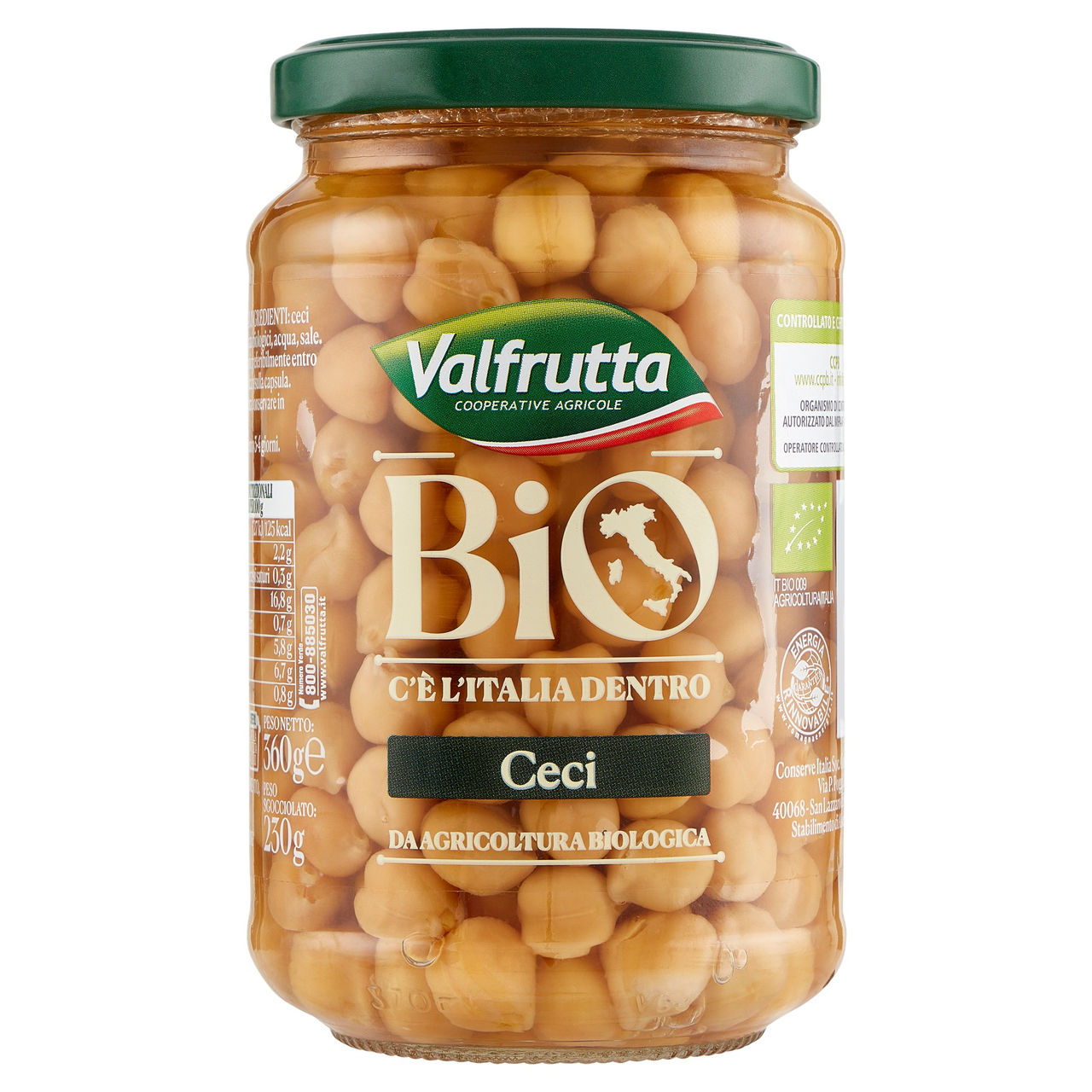 Valfrutta Bio Ceci 360 g