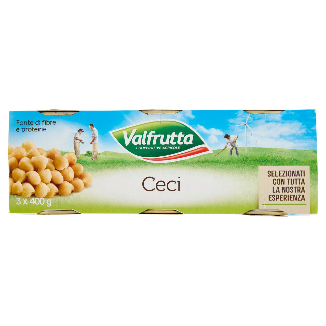 Valfrutta Ceci 3 x 400 g
