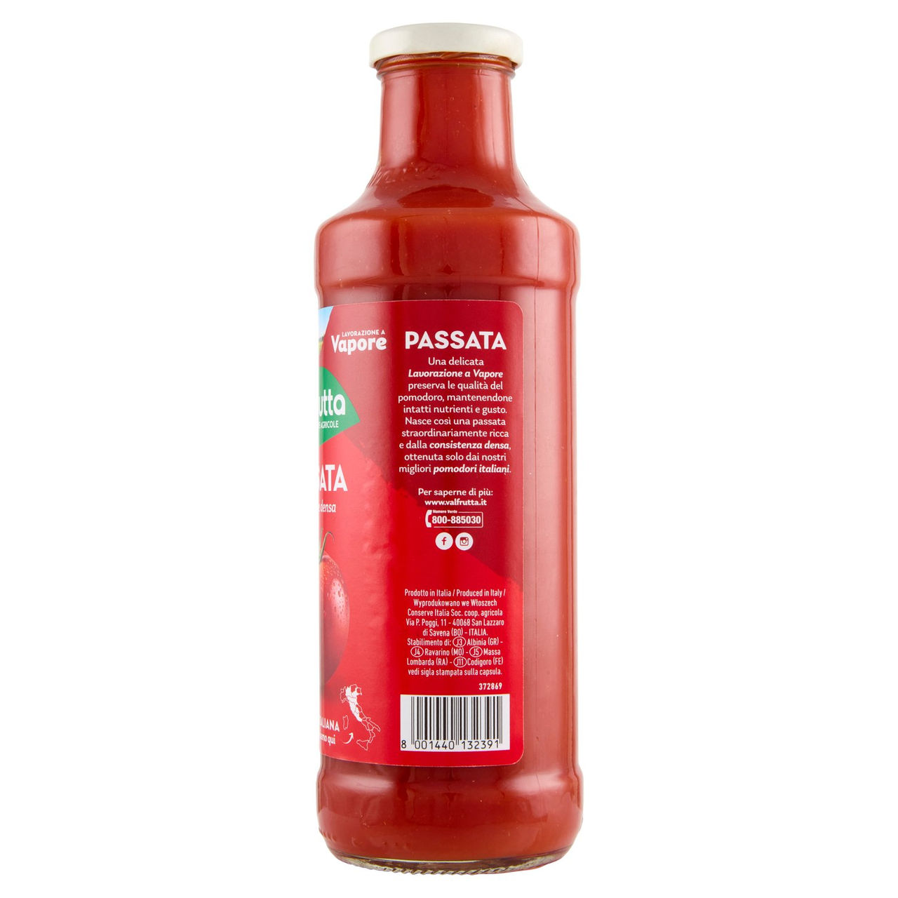 Valfrutta Passata Vellutata in vendita online