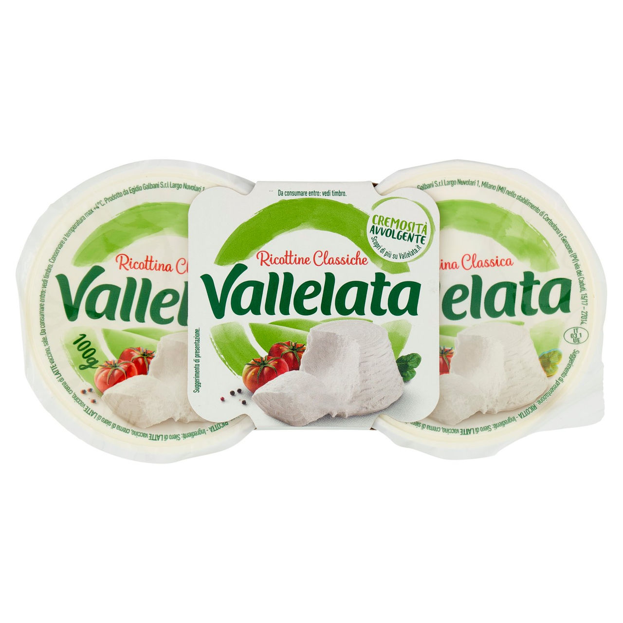 Vallelata Ricottine Fresche 2 x 100 g online