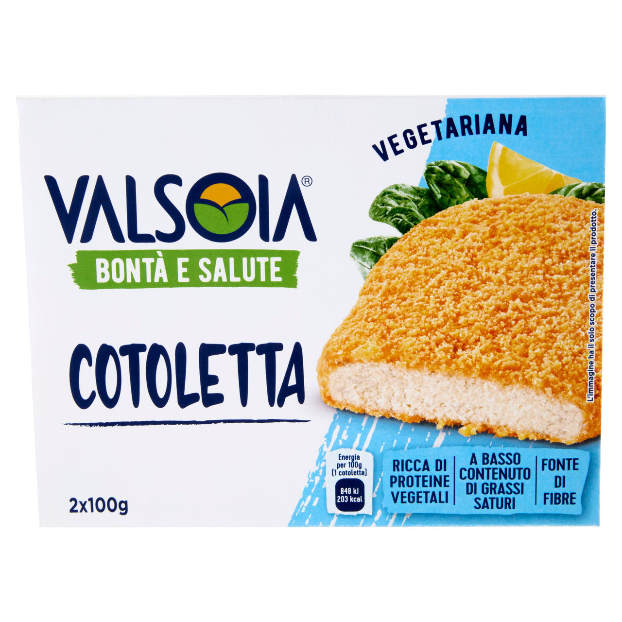 Cotolette Vegetariane Valsoia Bontà e Salute