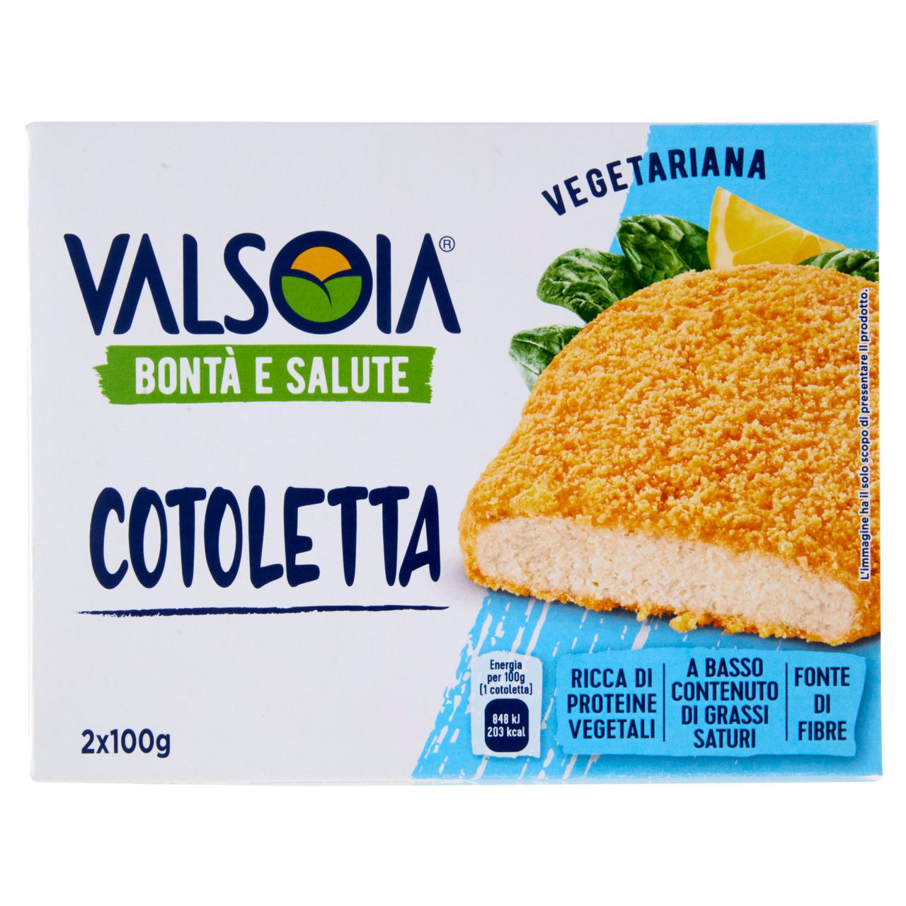 Cotolette Vegetariane Valsoia Bontà e Salute