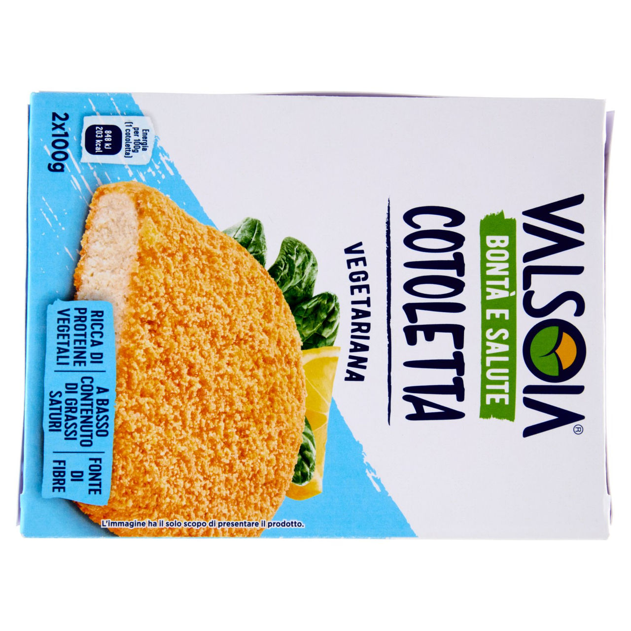 Cotolette Vegetariane Valsoia Bontà e Salute