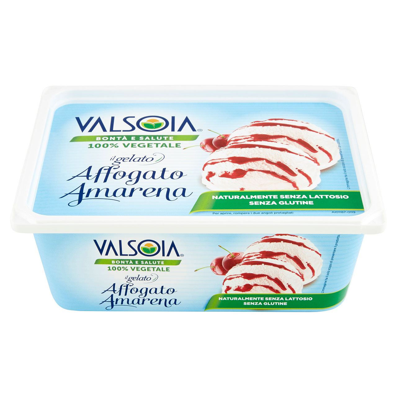 Valsoia Bontà e Salute il gelato Affogato Amarena 500 g