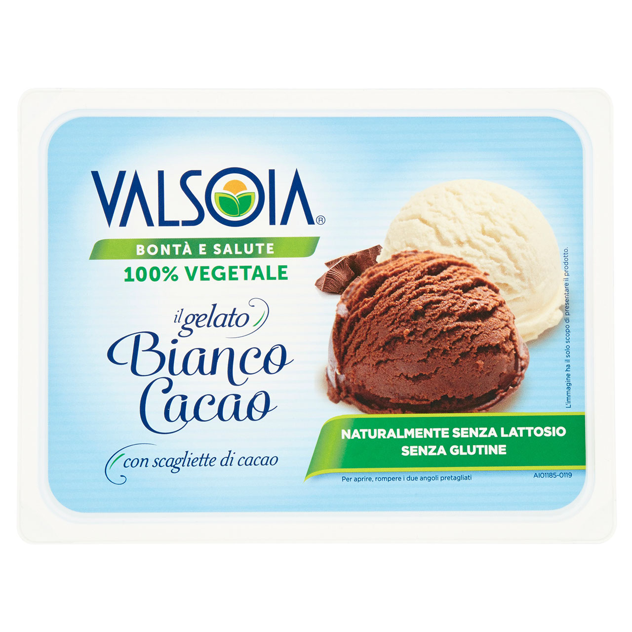 Valsoia Gelato Bianco Cacao in vendita online