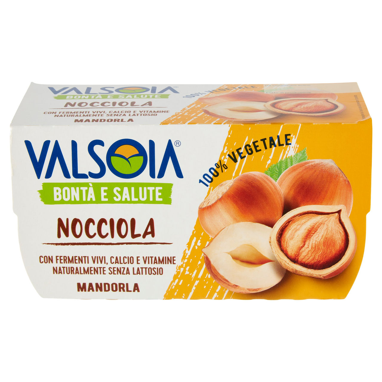 Valsoia Bontà e Salute Nocciola Mandorla 2 x 115 g
