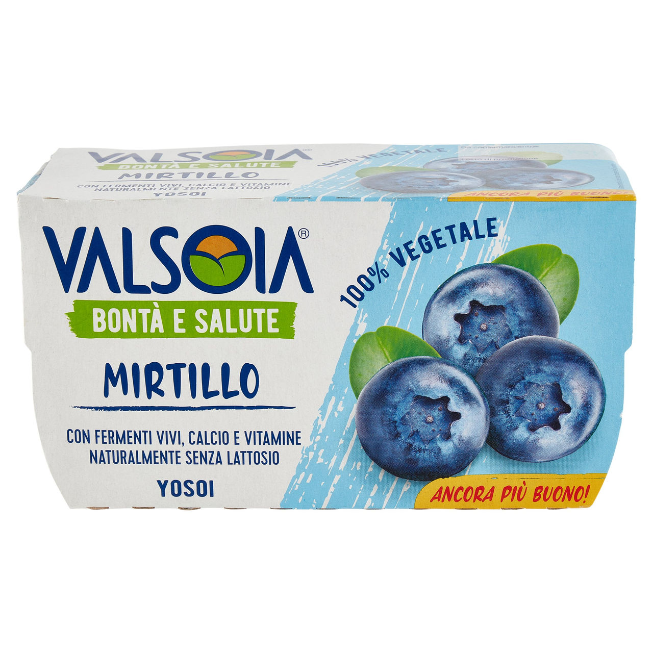 Valsoia Bontà e Salute Yosoi Mirtillo 2 x 125 g