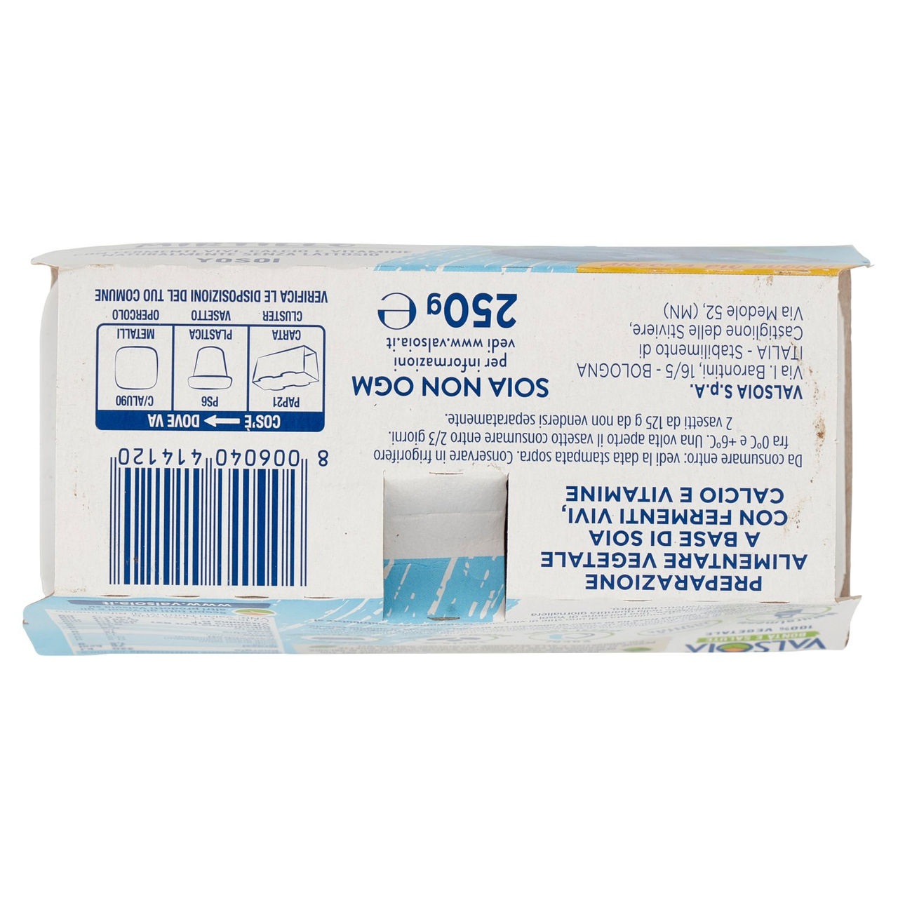 Valsoia Bontà e Salute Yosoi Mirtillo 2 x 125 g