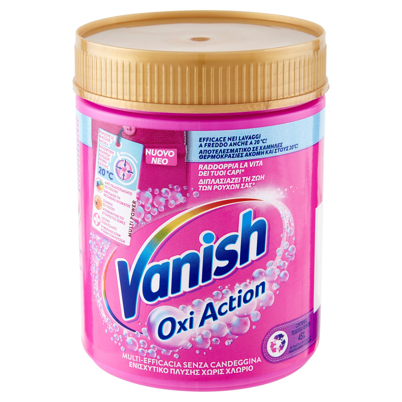 Vanish Oxi Action 500 g Smacchiatore Antiodore