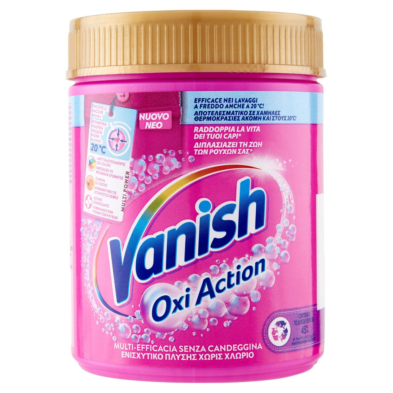 Vanish Oxi Action 500 g Smacchiatore Antiodore | Conad