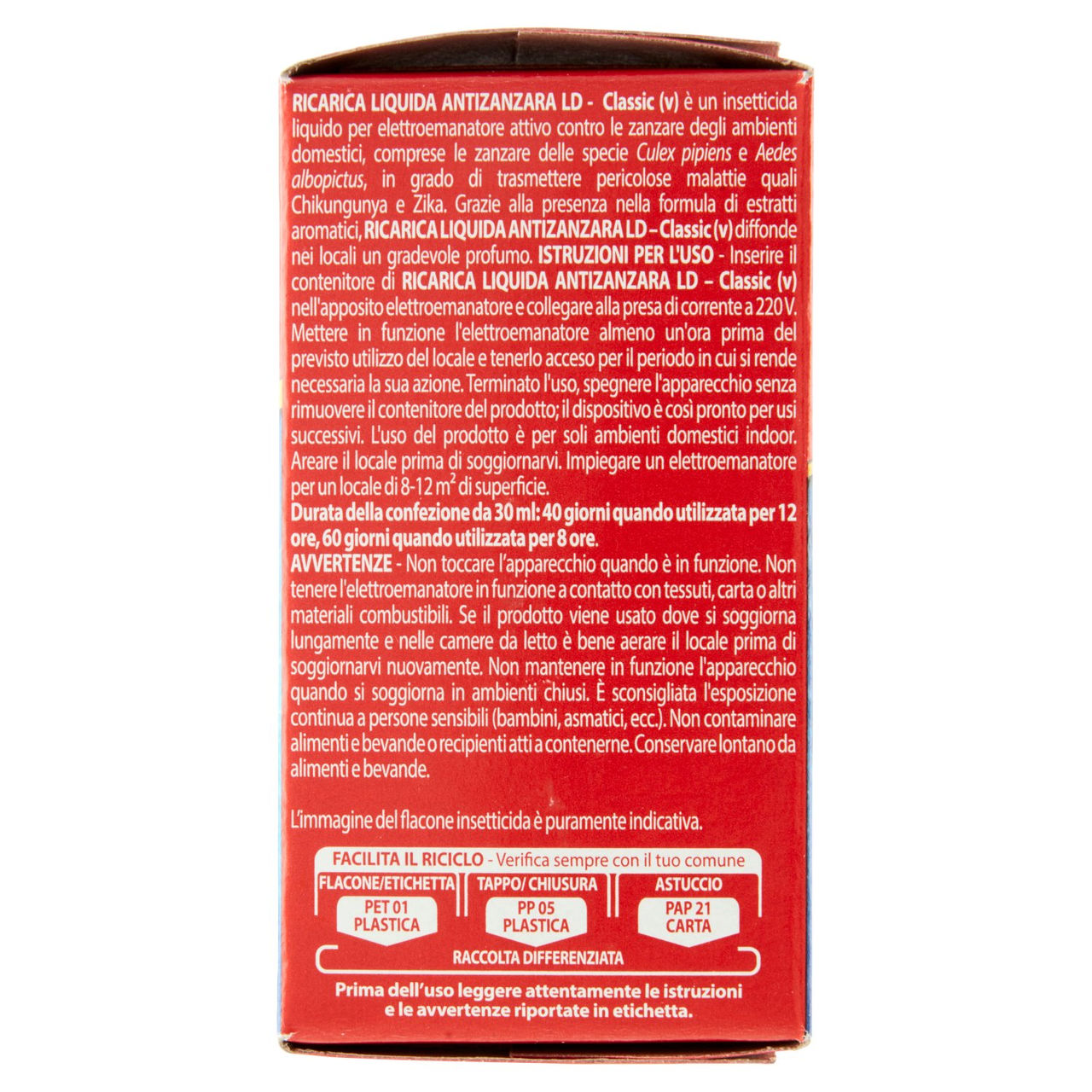 VAPE Liquido Ricarica Classic 30 ml