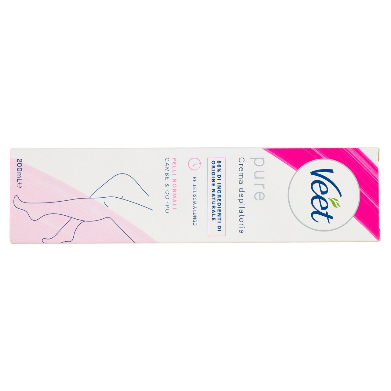 Veet pure Crema depilatoria Pelli Normali 200 mL