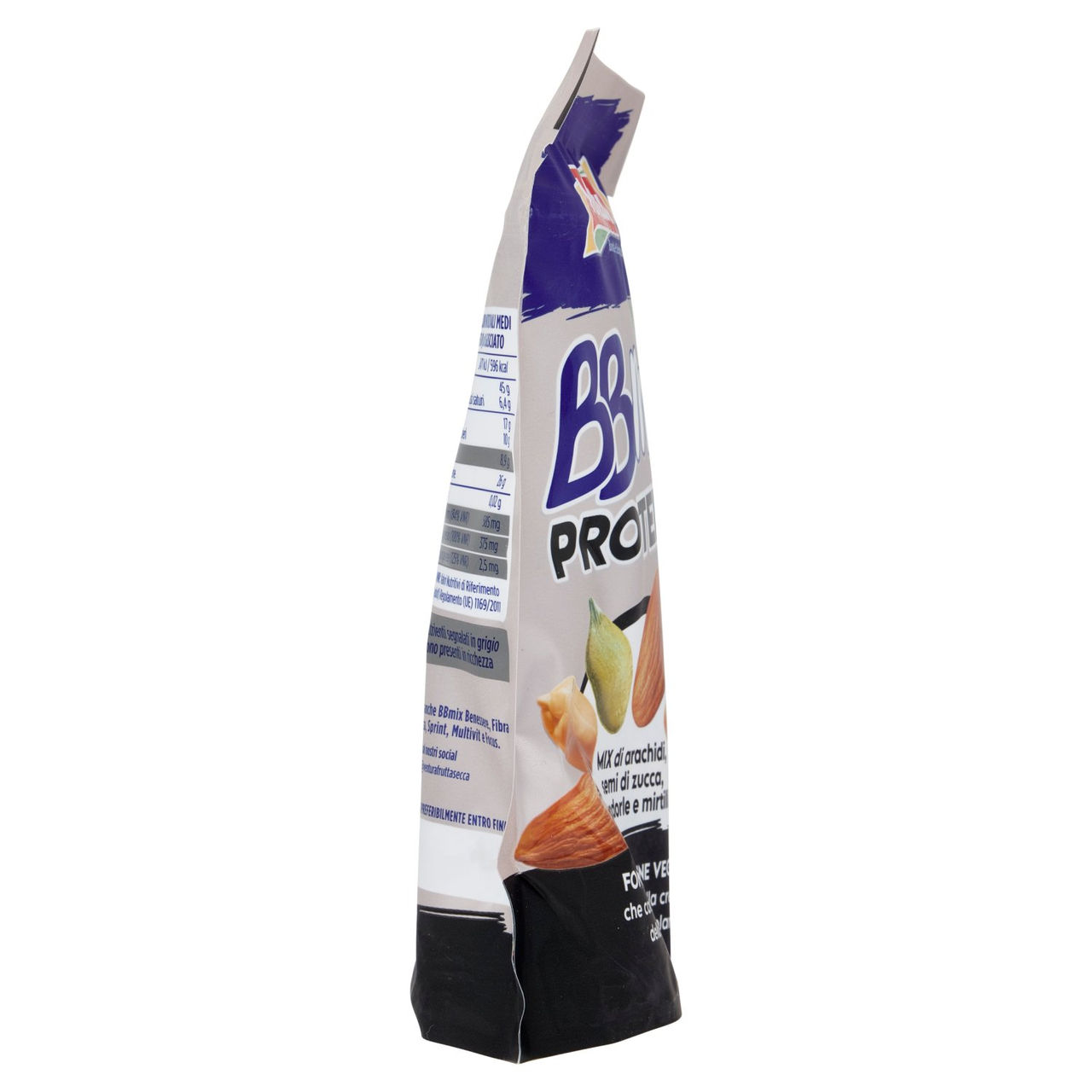 Ventura BBmix Proteico Mix di arachidi, semi di zucca, mandorle e mirtilli 150 g