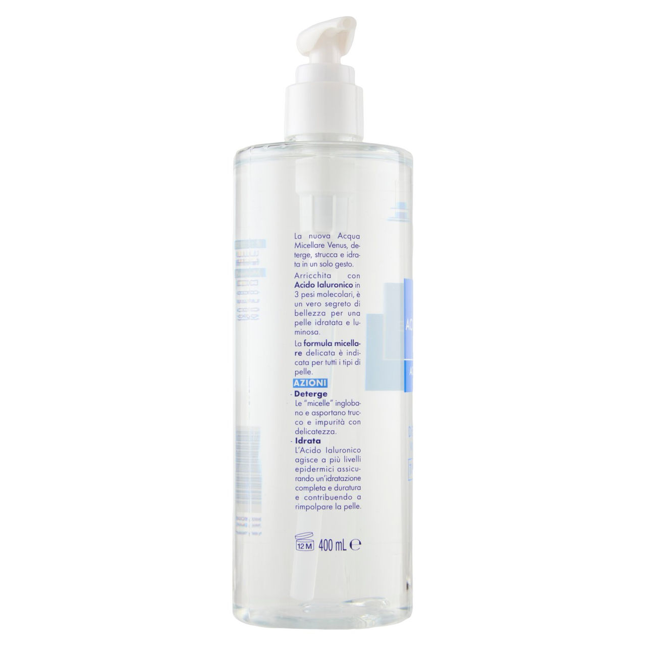 Venus Acqua Micellare Delicata Tutti i Tipi di Pelle 400 mL
