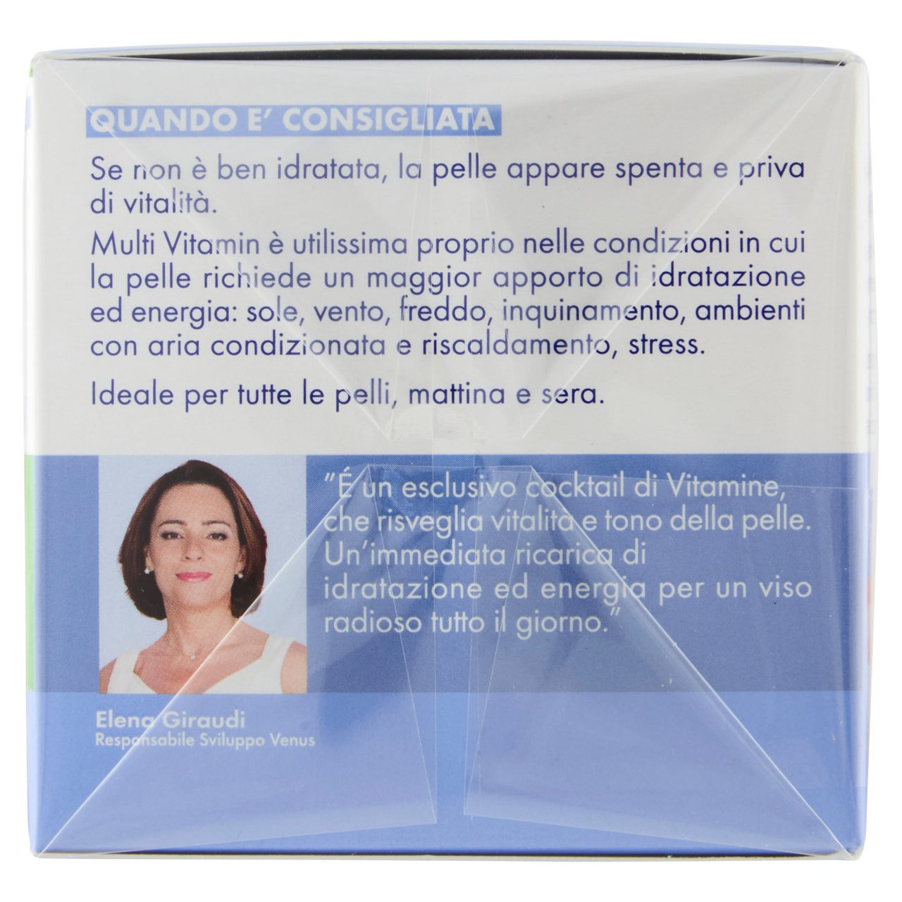 Venus Aqua 24 Crema Idratante   Energia Multi Vitamin 50 mL