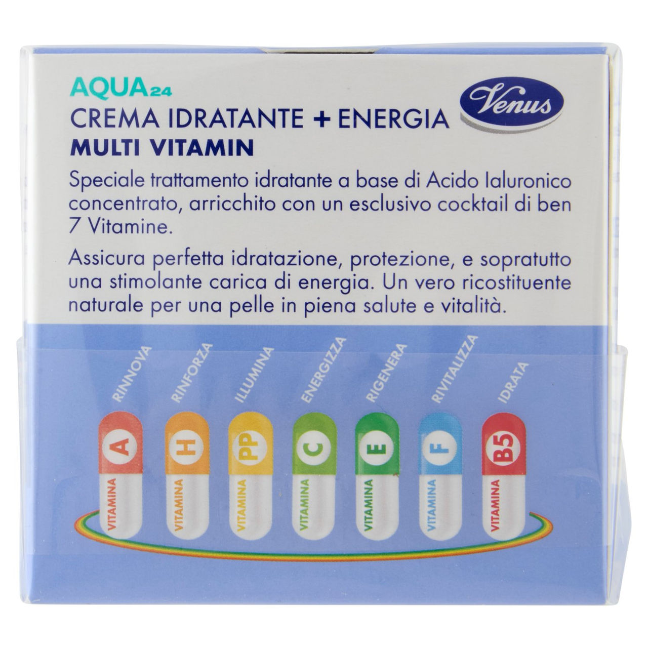 Venus Aqua 24 Crema Idratante   Energia Multi Vitamin 50 mL