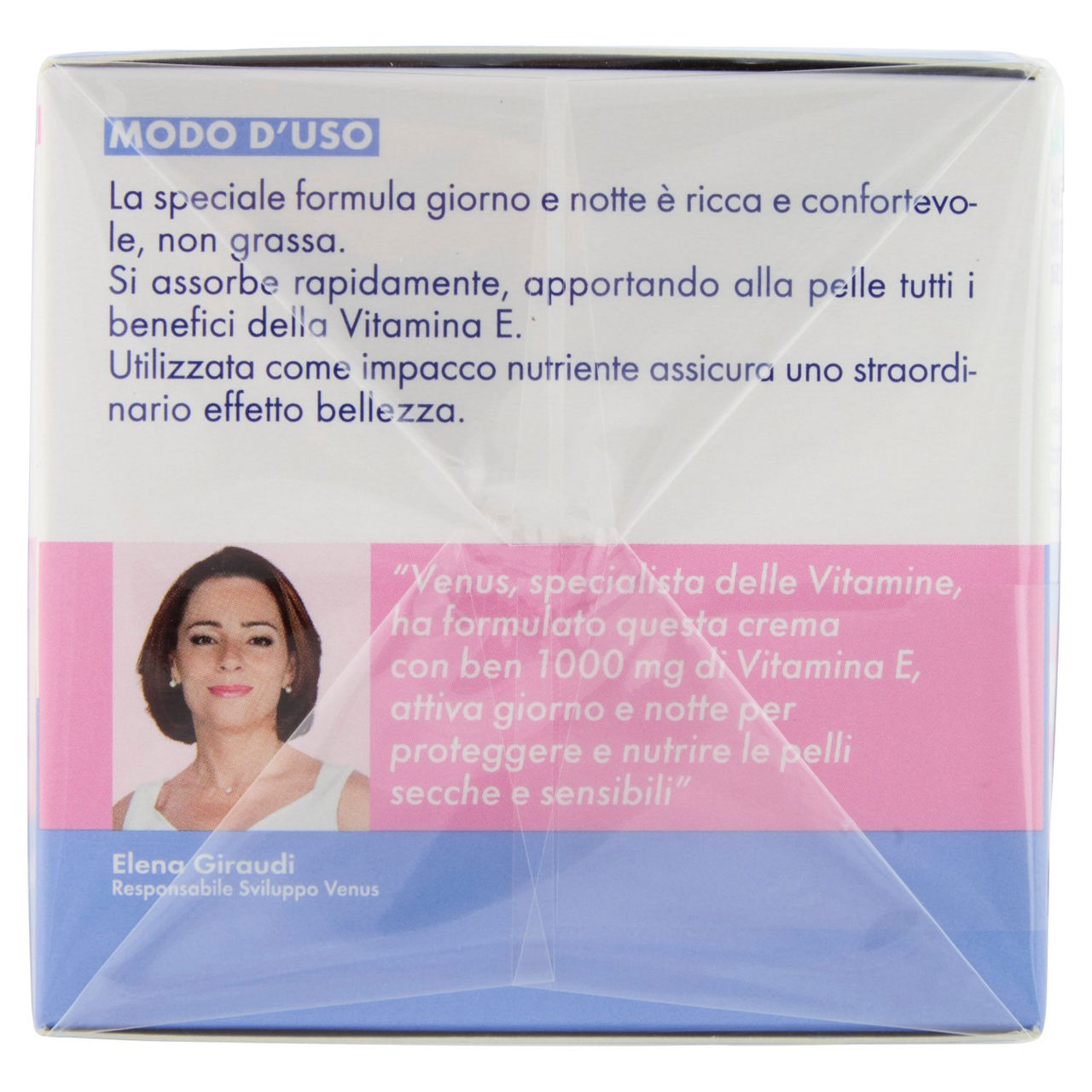 Venus Aqua 24 Crema Idratante Nutriente Pelli Secche e Sensibili 50 mL