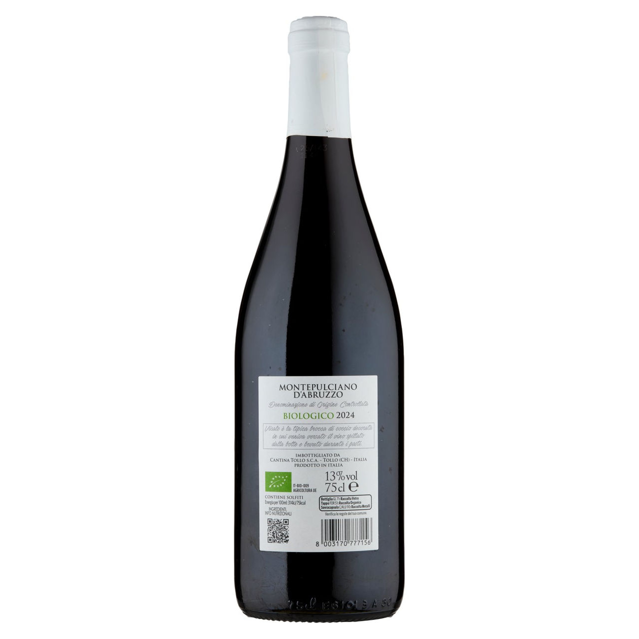 VICALE Montepulciano d'Abruzzo DOC Biologico 75 cl
