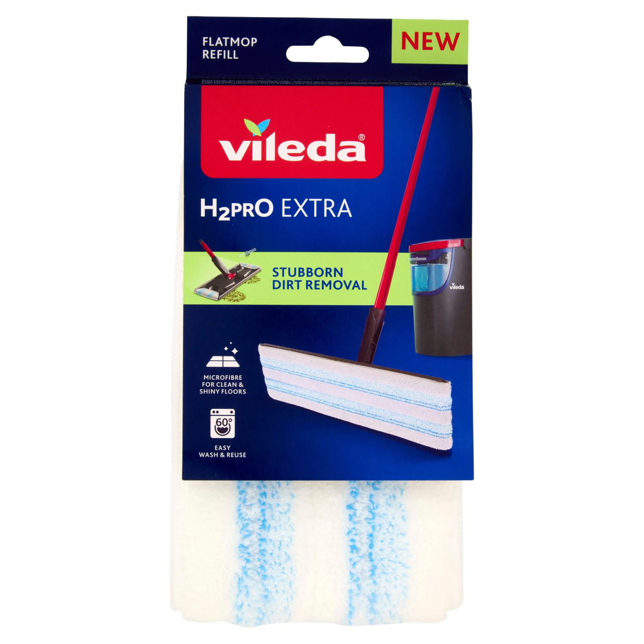Vileda H2Pro Flat Mop Ricambio 1 pz