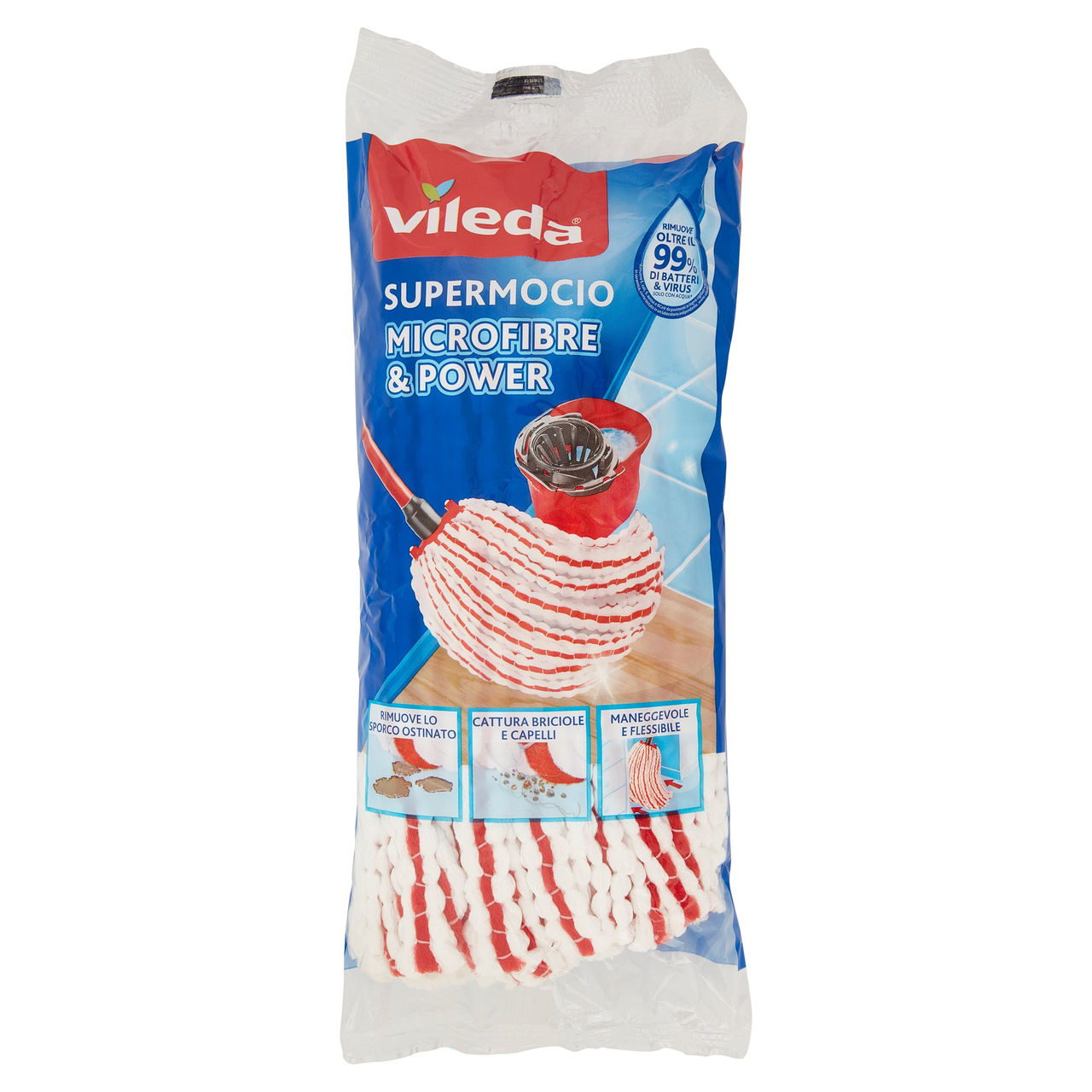 Vileda Supermocio Microfibre & Power 1pz