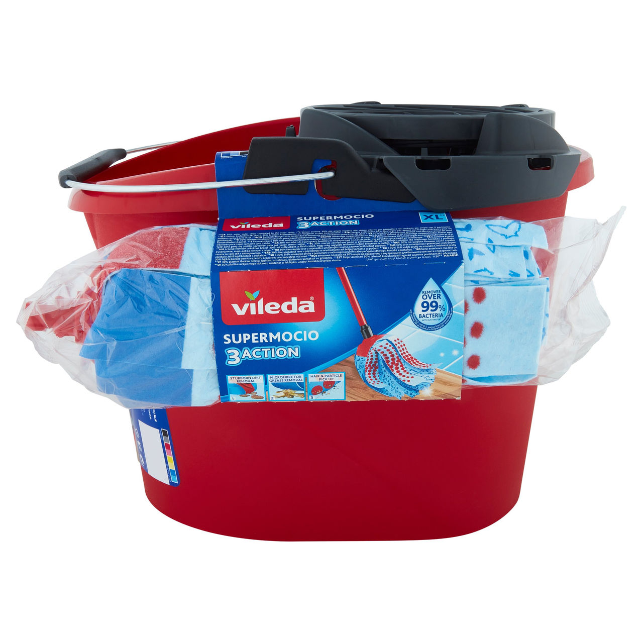 Vileda Supermocio Torsion Power   Manico Intero   Supermocio 3Action