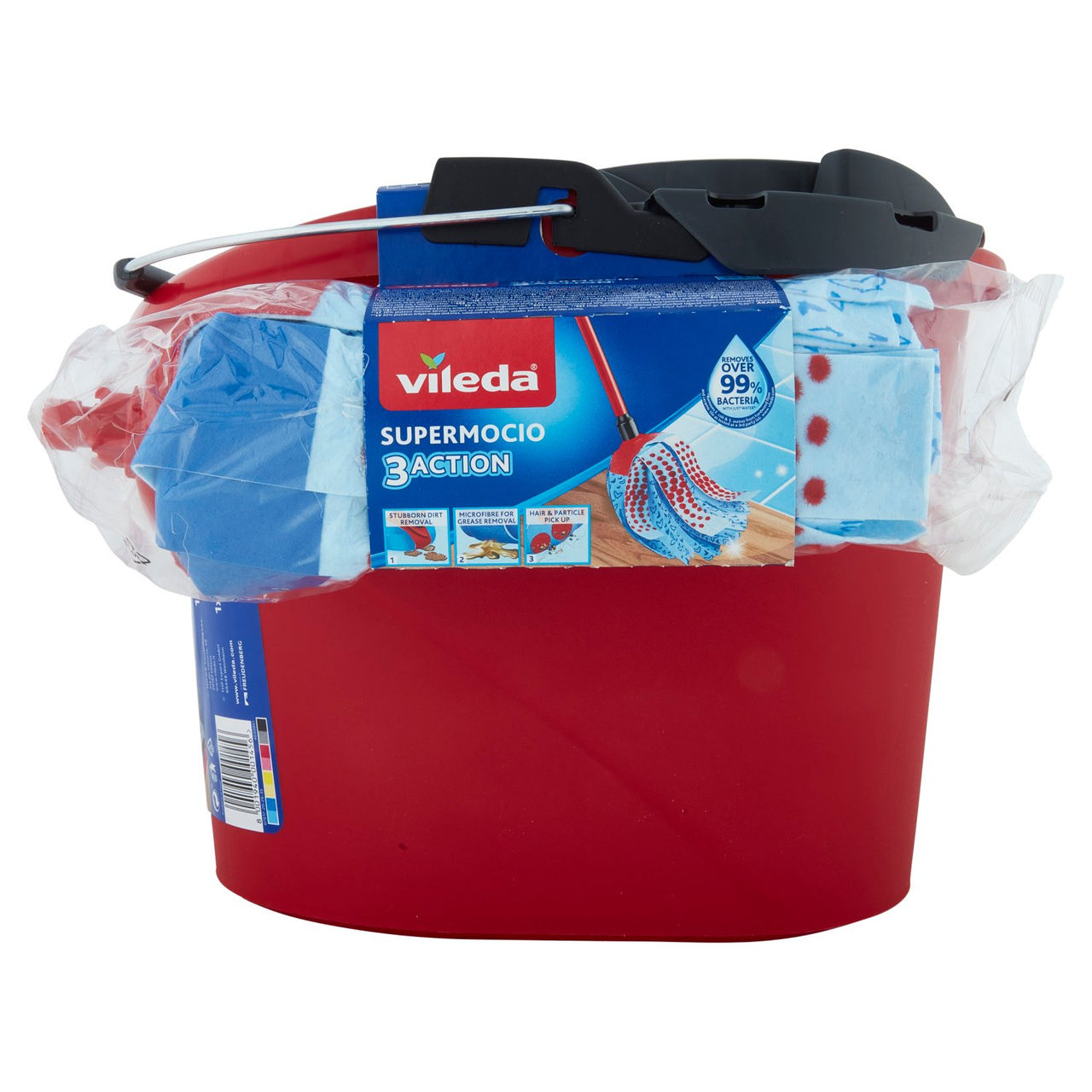Vileda Supermocio Torsion Power   Manico Intero   Supermocio 3Action