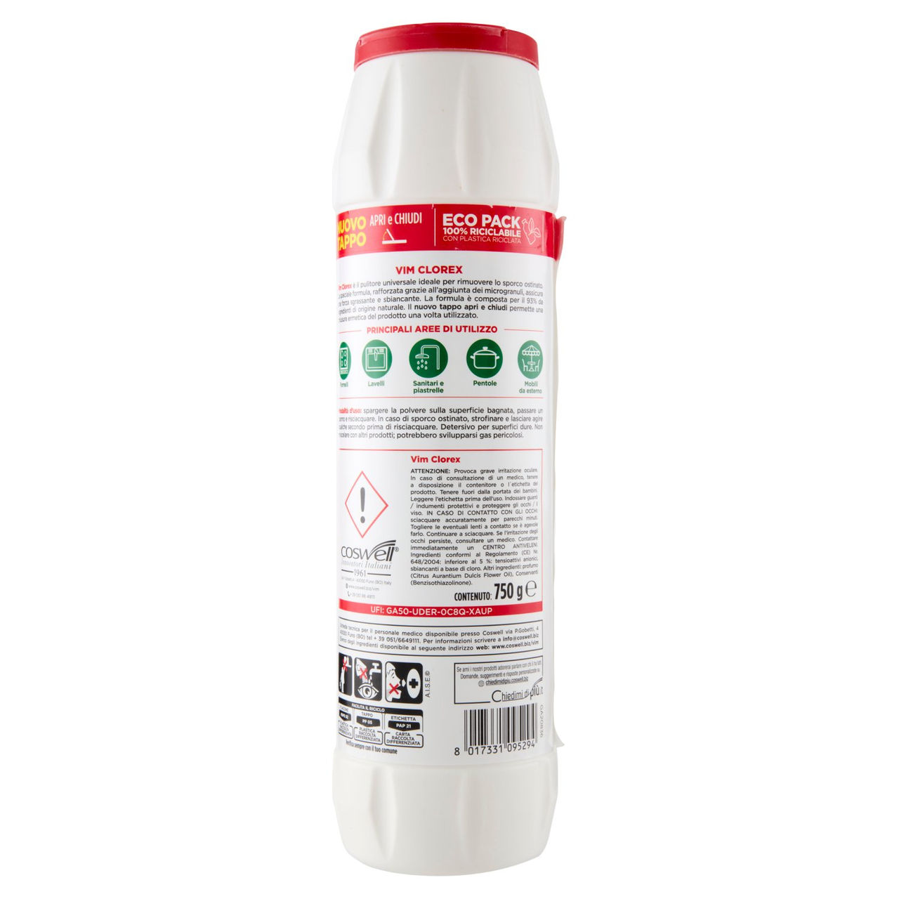 Vim clorex Pulitore Universale 750 g