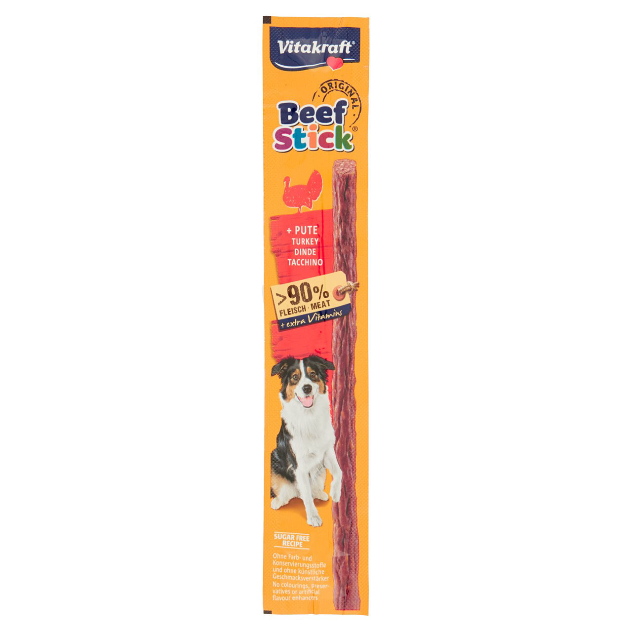 Vitakraft Beef Stick Original   Tacchino 12 g