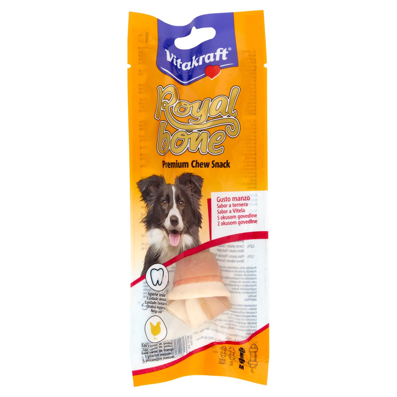 Vitakraft Royal bone Gusto manzo M 1 Pezzo 55 g