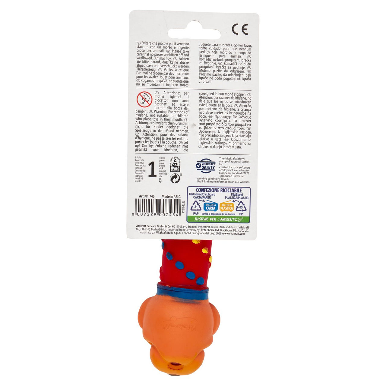 Vitakraft Sound Manubrio Jimmy 1 pz