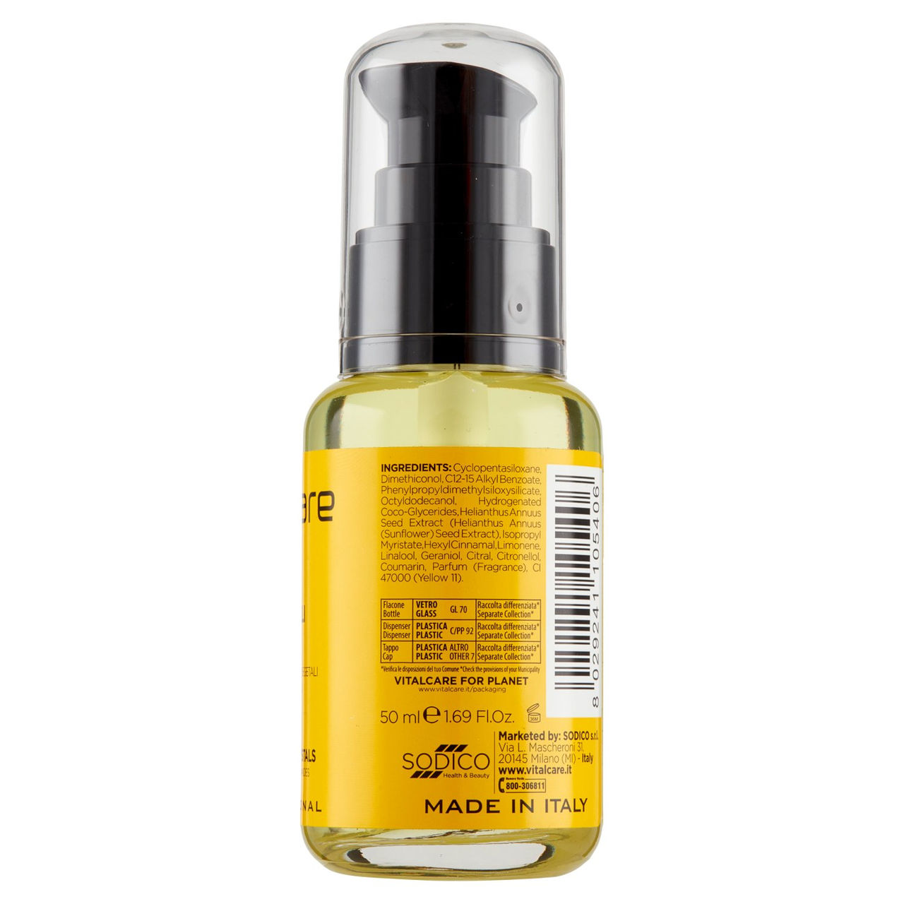 Vitalcare Professional Nutritive Cristalli Liquidi Nutrienti 50 ml
