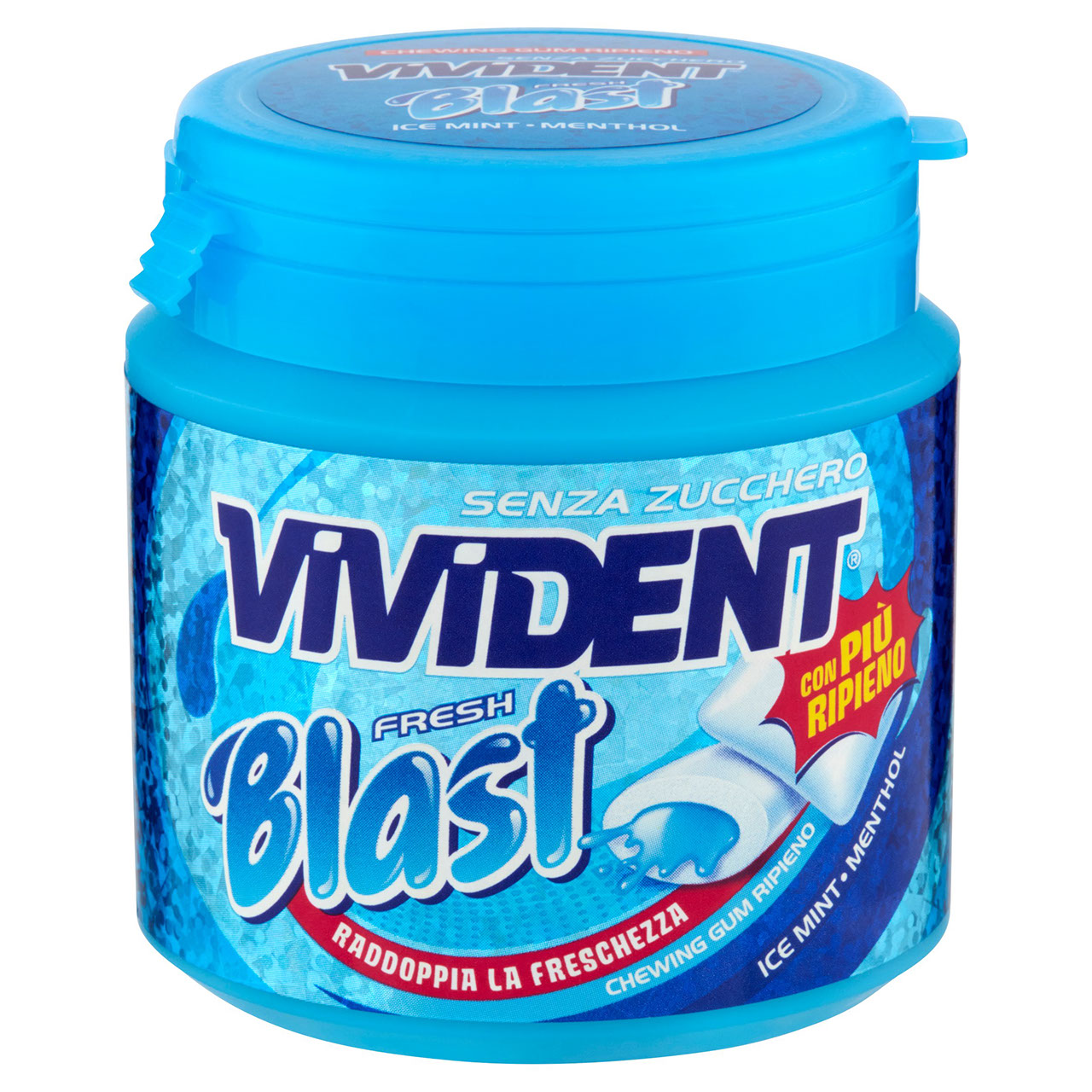 Vivident Fresh Blast Ice Mint Menthol 108 g