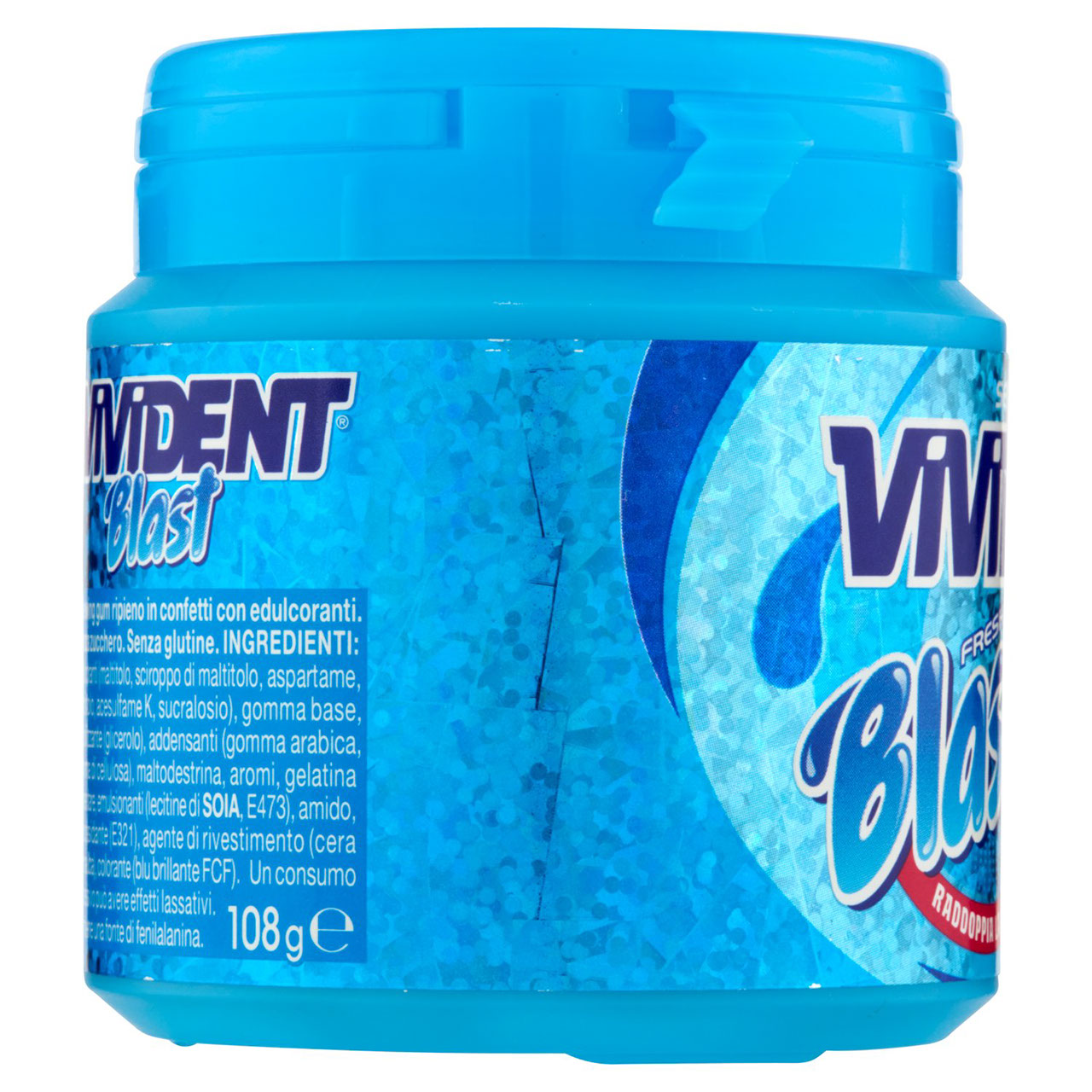 Vivident Fresh Blast Ice Mint Menthol 108 g