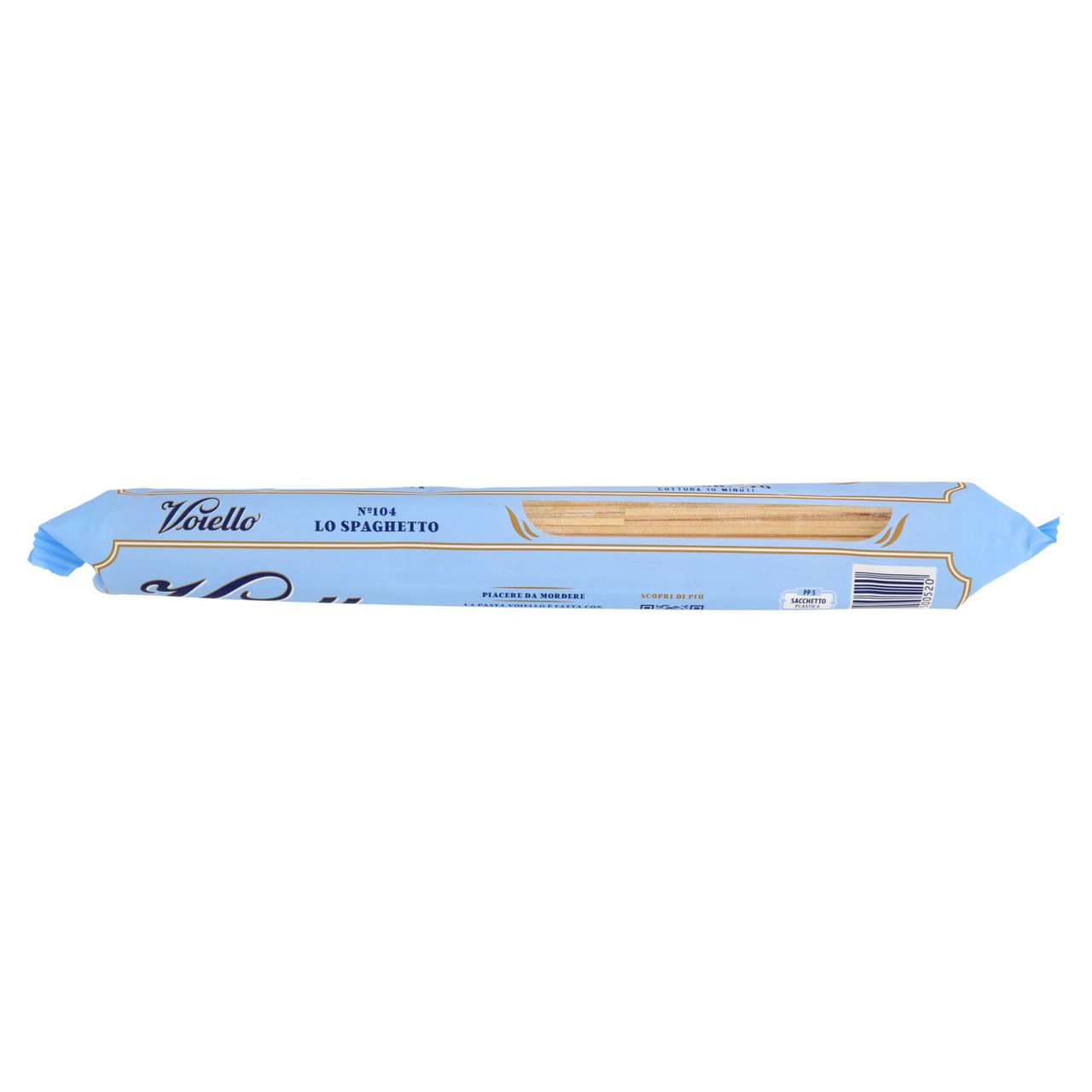 Voiello Pasta Lo Spaghetto N°104 grani 100% italiani Trafilata bronzo 500g