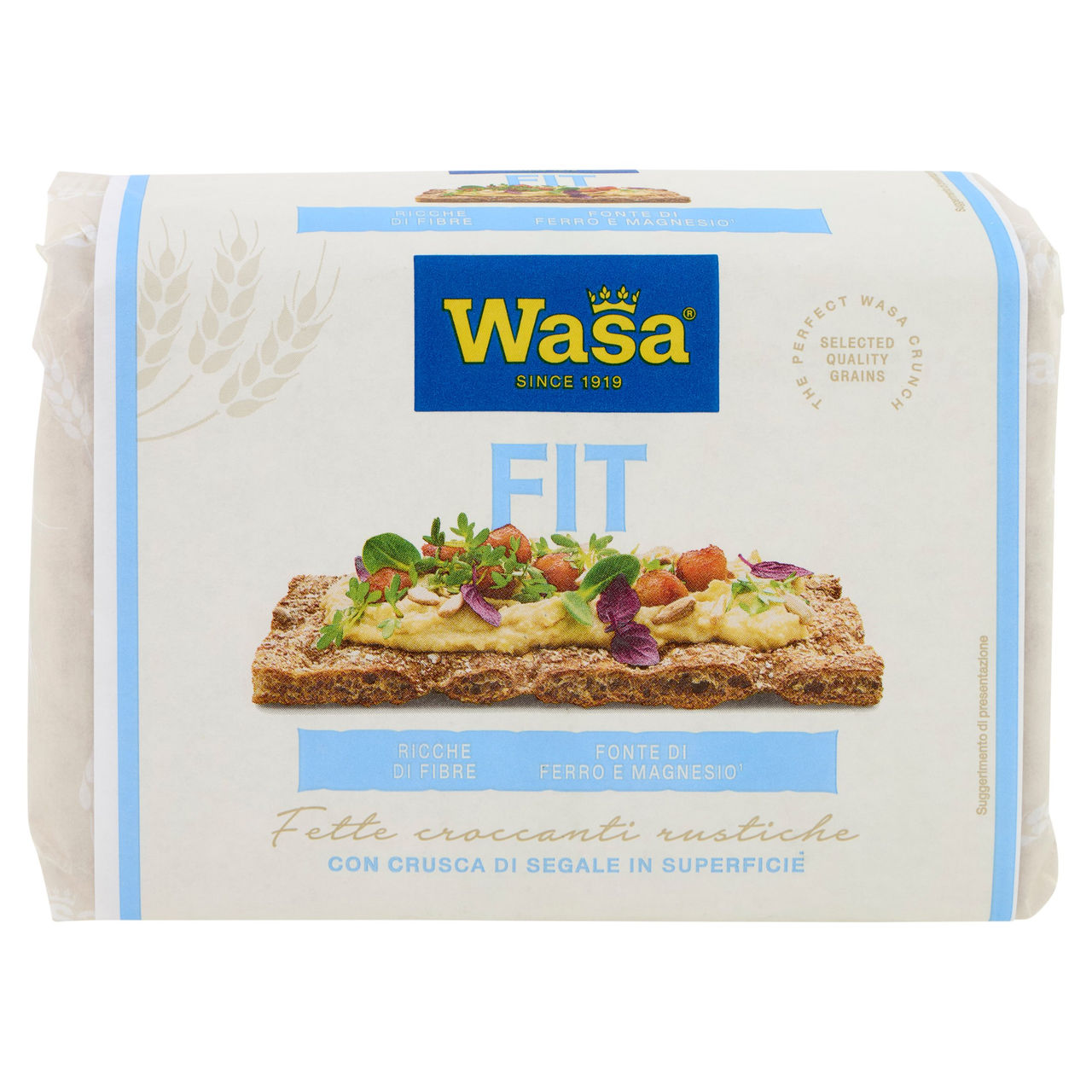 Wasa Fit Cracker con Crusca di Segale 275g