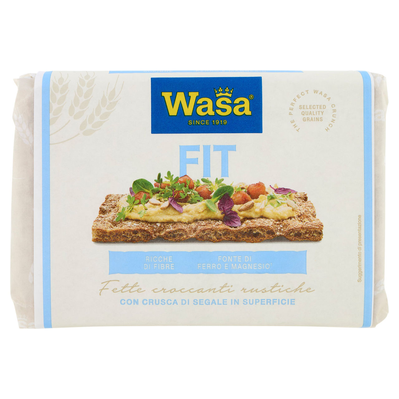 Wasa Fit Cracker con Crusca di Segale 275g