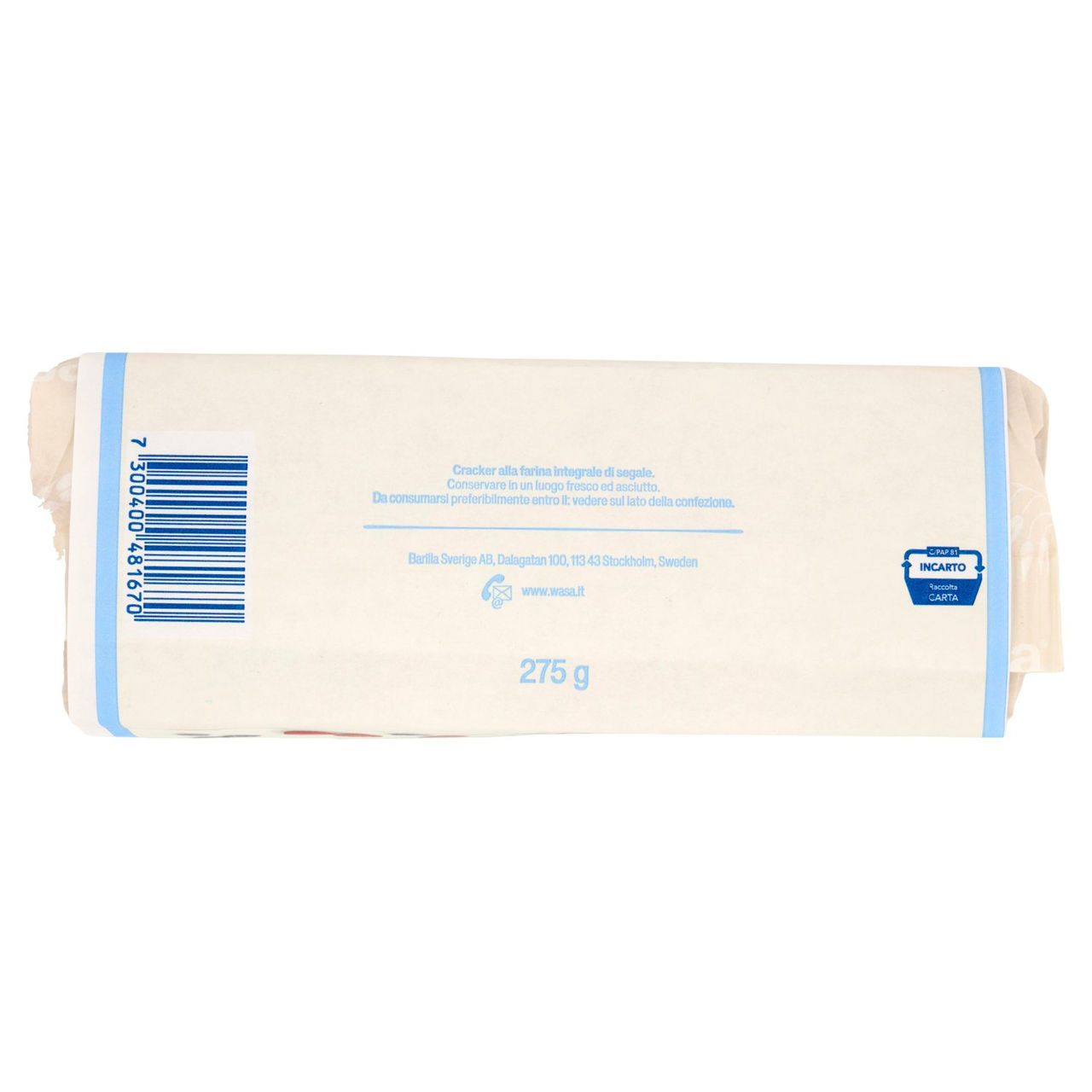 Wasa Fit Cracker con Crusca di Segale 275g
