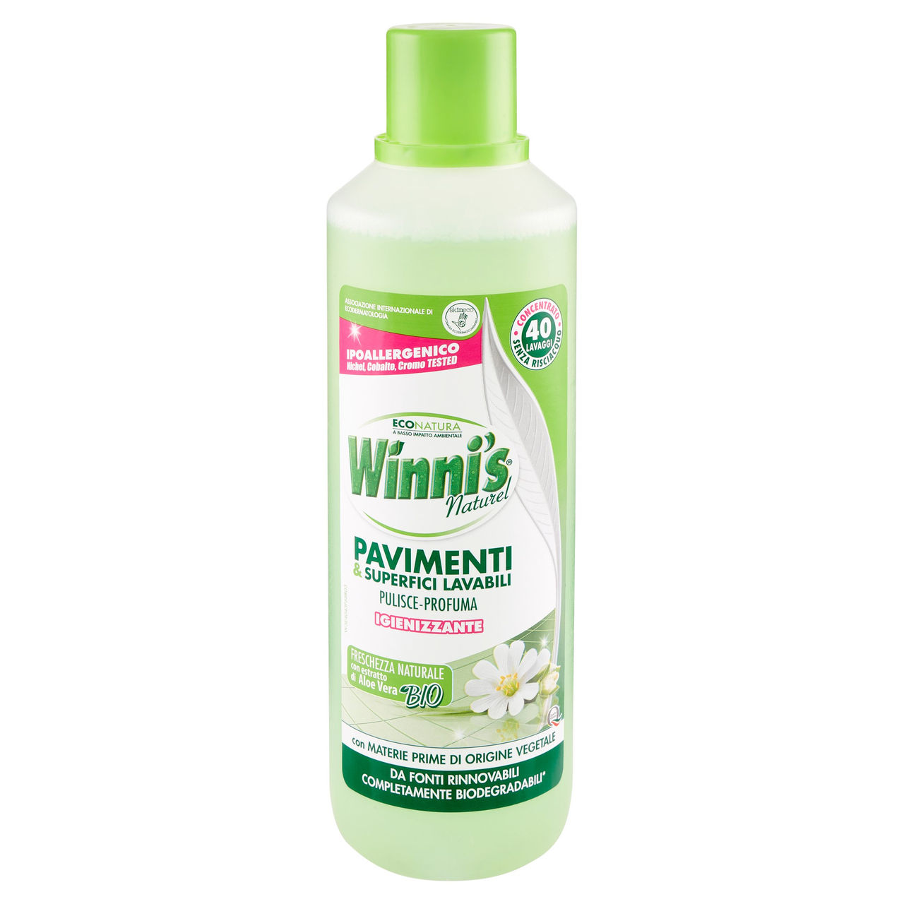 Winni's Naturel Pavimenti & Superfici Lavabili Igienizzante 1000 ml